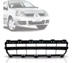 Grade Central Inferior Parachoque Clio 2006 a 2012