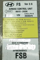 Kit Airbag Hyundai Veloster 2012 a 2013 1.6 140cv Gasolina