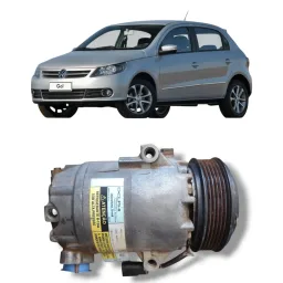 Compressor Ar Gol Saveiro Voyage Fox G5 G6 G7 G8 1.0 1.6 8v