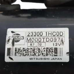 MOTOR PARTIDA ARRANQUE NISSAN MARCH VERSA 1.0 3CC 2015/2022