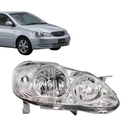 Farol Cromado Corolla 2005 2006 2007 2008 LD