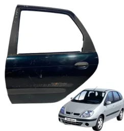 Porta Traseira Esquerda Renault Scenic 1999 A 2011 Original