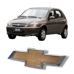 Emblema dianteira Chevrolet Celta 2011 2013