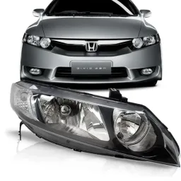 Farol New Civic Honda Ano 2006 2007 2008 2009 2010 2011 LD