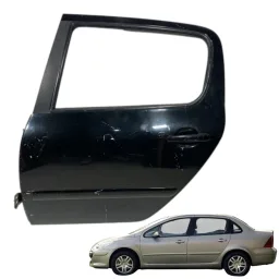 Porta Traseira Esquerda Peugeot 307 Hatch Sedan 2001 a 2012