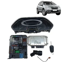 Kit Modulo Injeção Code Peugeot 2008 Allure 1.6 Aut 2017