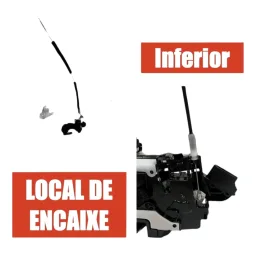 CABO INFERIOR DA FECHADURA D.E NISSAN MARCH 1.6 2020 MANUAL