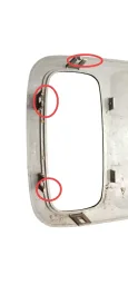 MOLDURA MAÇANETA PORTA TRASEIRA INTERNA DIR. SPRINTER 12/19