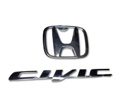 Emblema Tampa Traseira Honda Civic 2007 a 2011
