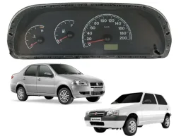 Painel Instrumento Fiat Siena Palio Uno Strada 2001 2008