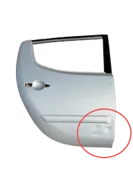 PORTA TRASEIRA DIREITA MITSUBISHI L200 TRITON 2010 2011 2012