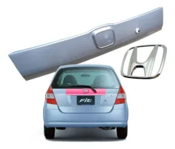Moldura Tampa Traseira Fit 2004 a 2008