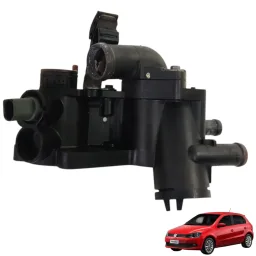 Carcaça Válvula Termostática Vw Gol 1.6 2009 A 2016 Original