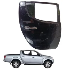 Porta Traseira Direita Mitsubishi Triton 2008 à 2016 2017