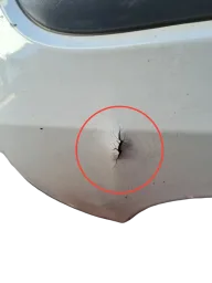 Parachoque Traseiro Palio G5 2012 a 2017 C/Detalhe