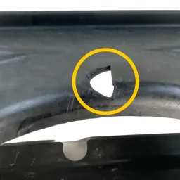 Defletor Radiador Chevrolet Silverado 1997 A 2001 Detalhe