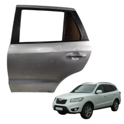 Porta Traseira Esquerda Hyundai Santa Fe 2007 á 2013