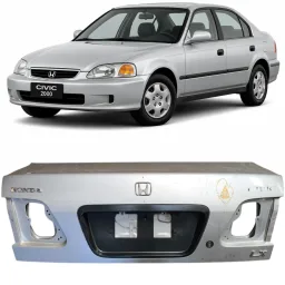 Tampa Traseira Civic 1999 2000 Prata