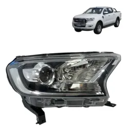 Farol Esquerdo Ford Ranger 2017 2018 a 2023
