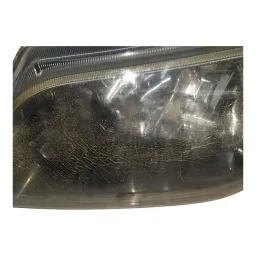 FAROL ESQUERDO AIRTREK 2003 A 2008 MÁSCARA NEGRA CRAQUELADO
