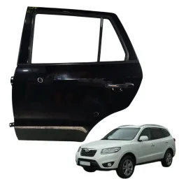 Porta Traseira Esquerda Hyundai Santa Fe 2007 A 2013