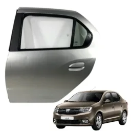 Porta Traseira Esquerda Renault Logan 2014 A 2024