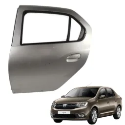 Porta Traseira Esquerda Renault Logan 2014 A 2024 Original