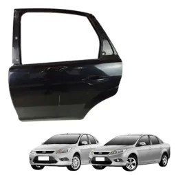Porta Traseira Esquerda Ford Focus Hatch Sedan 2009 a 2013