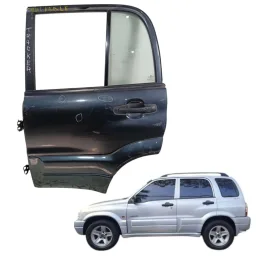 Porta Traseira Esquerda Gm Tracker 2001 á 2009 Original