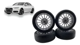 Jogo De Rodas Aro 17 225/45r17 Audi A4 A3 Golf Jetta 2016/21