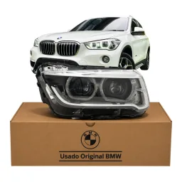 Farol Bmw X1 2016 2017 2018 2019 FULL LED C/VENTOINHA Esq
