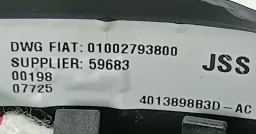 Volante Direção com Comando Fiat Strada 2023 2024 2025 2026 4013898B3DAC