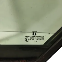 VIDRO FIXO PORTA TRASEIRA ESQUERDA HONDA CITY 2010 A 2014