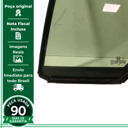 VIDRO FIXO PORTA TRASEIRA ESQUERDA HONDA CITY 2010 A 2014