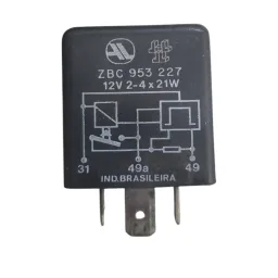 Rele Auxiliar 12v 3 Pinos Volkswagen Gol Parati Saveiro Polo