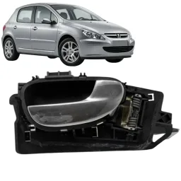Maçaneta Interna Peugeot 307 2002 A 2012 Direito Original