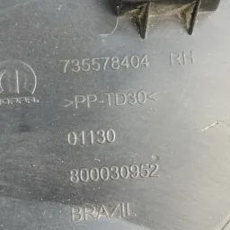 Moldura Paralama Traseiro Direito Jeep Renegade 2016 a 2022 735578404 800030952