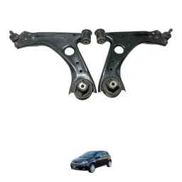 Par Bandeja Suspensa Dianteira Fiat Punto Linea 2008 A 2016