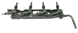 Flauta Com Bico Injetor Toyota Yaris 1.5 Flex 2018 a 2024 2325047080
