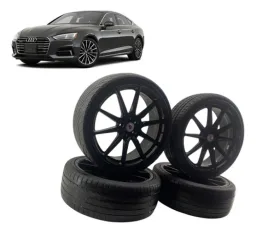 Rodas Vossen Aro 20 225/35zr20 Preto Civic Jetta Golf Bmw