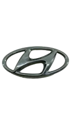 EMBLEMA FRONTAL HYUNDAI HB20 CROMADO