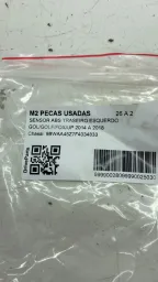 SENSOR RODA TRASEIRO ESQUERDO GOL/GOLF/FOX/UP 2014 A 2018