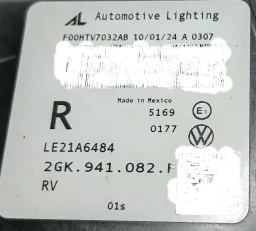 Farol Direito C/Led e Xenon Taos 2022 2023 a 2025 IQ.Light