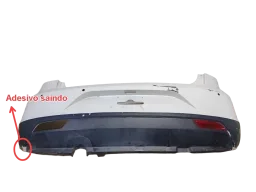 Parachoque Traseiro Fox Xtreme 2015 a 2022 - Detalhe