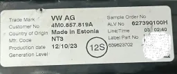 Kit Airbag Volkswagen Taos 2022 2023 2024 2025