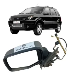 Retrovisor Elétrico Ecosport 2003 A 2011 Esquerdo Ford