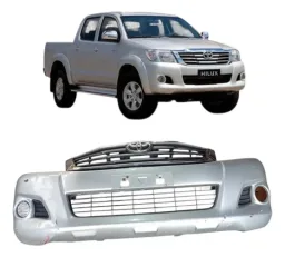 Para-choque Dianteiro Toyta Hilux 2011 A 2015 Cor