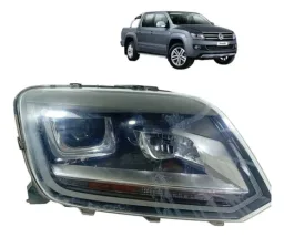 Farol direito Volkswagen Amarok V6 2016 á 2020