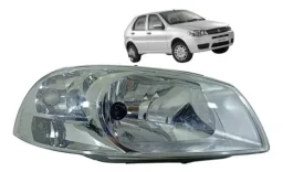 Farol esquerdo Fiat Palio 2007/09