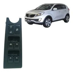 Comando Botão Vidro Esquerdo Kia Sportage 2012/2015